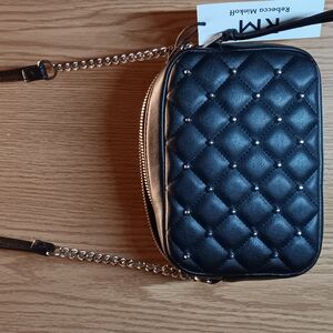 Rebecca Minkoff Black Quilted Crossbody Bag